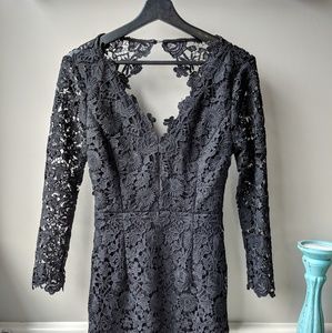 Lacey black dress NWT